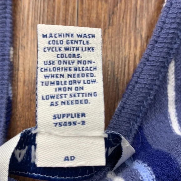 Arizona Jean Striped Knit Jumpsuit Size Small - Picture 6 of 12